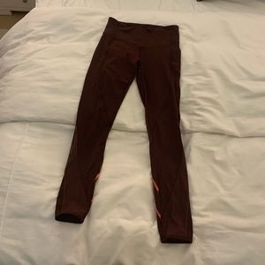 Mesh Cropped Lululemon Leggings